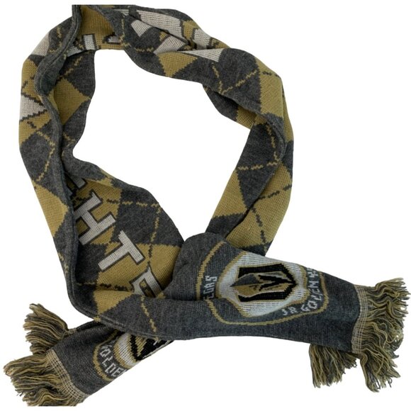Vegas Jr Golden Knights Ruffneck Knitted Scarf 65" x 7"  7553 Youth Hockey GUC - Picture 2 of 6
